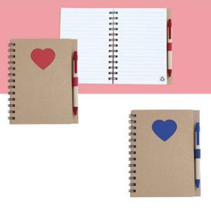 Комплект тефтер с химикалка "Обич"