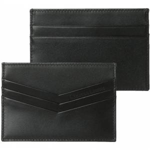 Луксозен кожен портфейл за карти - Double Chevron