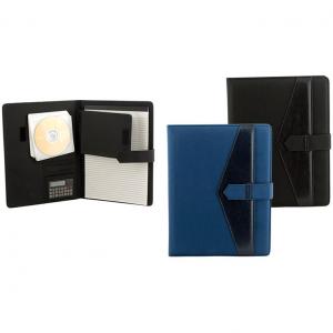 Кожена папка в различни цветове - А4