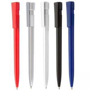 Пластмасова химикалка - 5 цвята