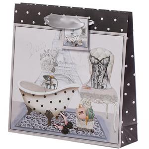 Хартиена торба Париж - пакет от 10 бр.