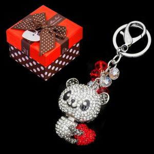 Ключодържател мече със сърце