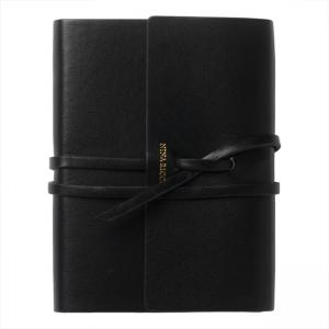 Луксозен, кожен бележник A6 - Pensee Black