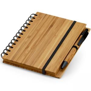 Еко бележник с бамбукови корици