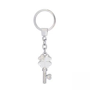 Метален ключодържател - ключе на късмета