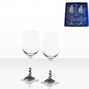 Чаши бяло вино два броя - комплект