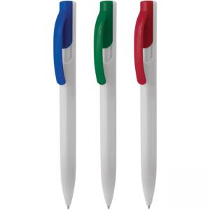 Пластмасова химикалка в три цвята