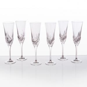 шест чаши за шампанско модел Cetona