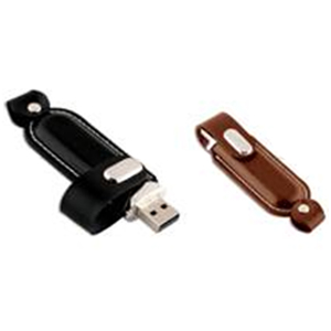 Кожено USB - в два цвята