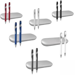 Комплект метална химикалка и автоматичен молив