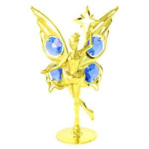 Балерина златна от Crystocraft