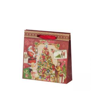 Дядо Коледа - хартиена торба, пакет 10 броя