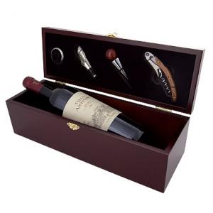 Кутия за вино с аксесоари