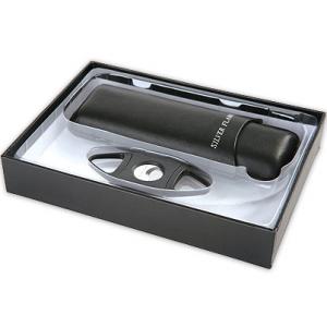 Нож и калъф за пури Silver Flame