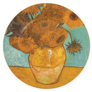 Комплект четири чинии - Слънчогледи