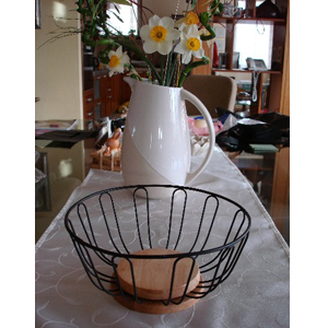 Дървен панер