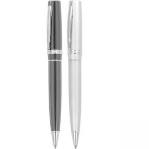 Метална химикалка в два цвята