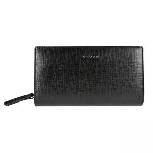 Кожен хоризонтален портфейл CROSS RTC Women Evening Clutch