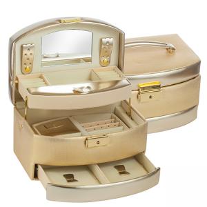 Кожена кутия за бижута Gold