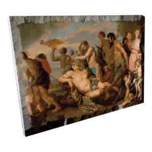 Картина върху врачански камък - 13x18 см - картина