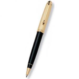 Химикалка Аврора в черно и златно