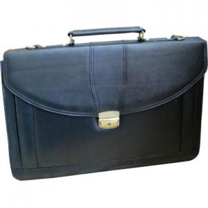 Чанта бизнес изкуствена кожа в черен цвят