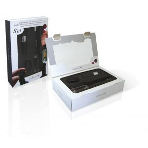 Vin Bouquet Сет тирбушон с въздух, резачка и тапа с вакуум помпа