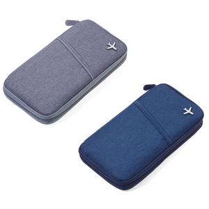 Кожен калъф за документи TROIKA - SAFE FLIGHT