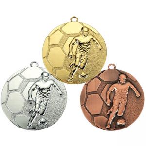 Спортен медал за футболни постижения, двустранен - 50 мм