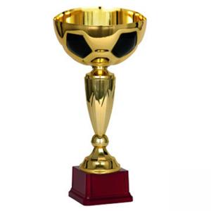 Луксозна спортна купа, златно покритие - височина 36 см