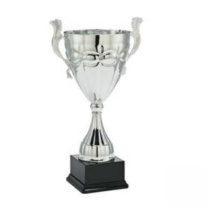 Луксозна спортна купа, сребърно покритие - височина 43 см