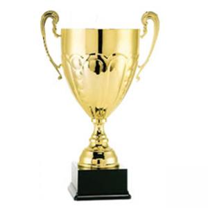 Луксозна спортна купа, златно покритие - височина 52.5 см