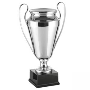 Луксозна спортна купа, сребърно покритие - височина 50 см