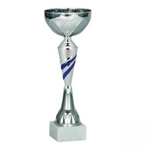 Стандартна спортна купа, сребърно покритие - височина 28 см