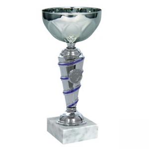 Стандартна спортна купа, сребърно покритие - височина 24 см