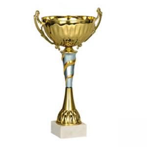 Стандартна спортна купа, златно покритие със сребърен елемент - височина 31 см