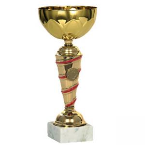 Стандартна спортна купа, златно покритие - височина 34 см