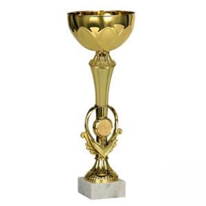 Стандартна спортна купа, златно покритие - височина 35 см