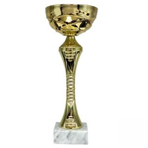 Стандартна спортна купа, златно покритие - височина на купата 37.5 см