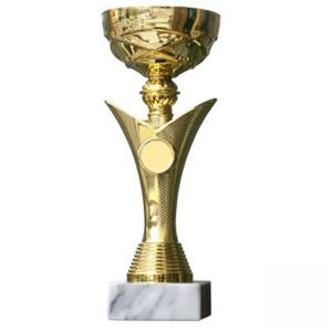 Стандартна спортна купа, златно покритие - височина 22.5 см