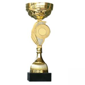 Стандартна спортна купа, златно покритие - височина на купата 25.5 см