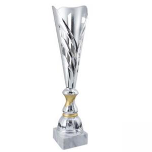 Стандартна спортна купа, сребърно покритие - височина 38.5 см