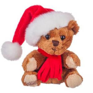 Плюшенa играчка - коледно мече