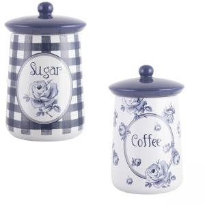 Буркан за съхранение на кафе и захар