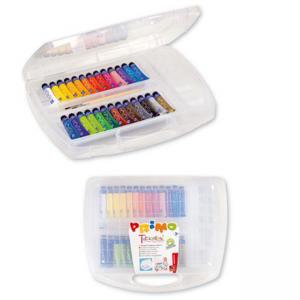 Комплект за рисуване в куфарче, темпера 26 цвята 12 мл, 2 четки и палитра