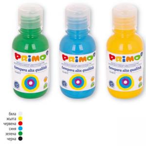 Темпера черна,125 мл в бутилка