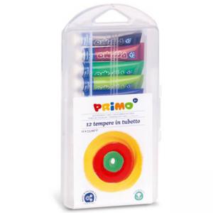 Темпера 12 цвята 7.5 мл, в алуминиеви тубички, PPL кутия