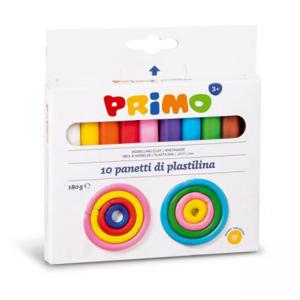 Пластилин 10 цвята, 180 г