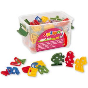 Моделин мек 8 цвята 100 г с формички - ABC