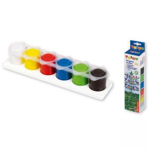 Акрилни бои 6 цвята 25 мл, в бурканчета Акрилни бои 6 цвята 25 мл, в бурканчета